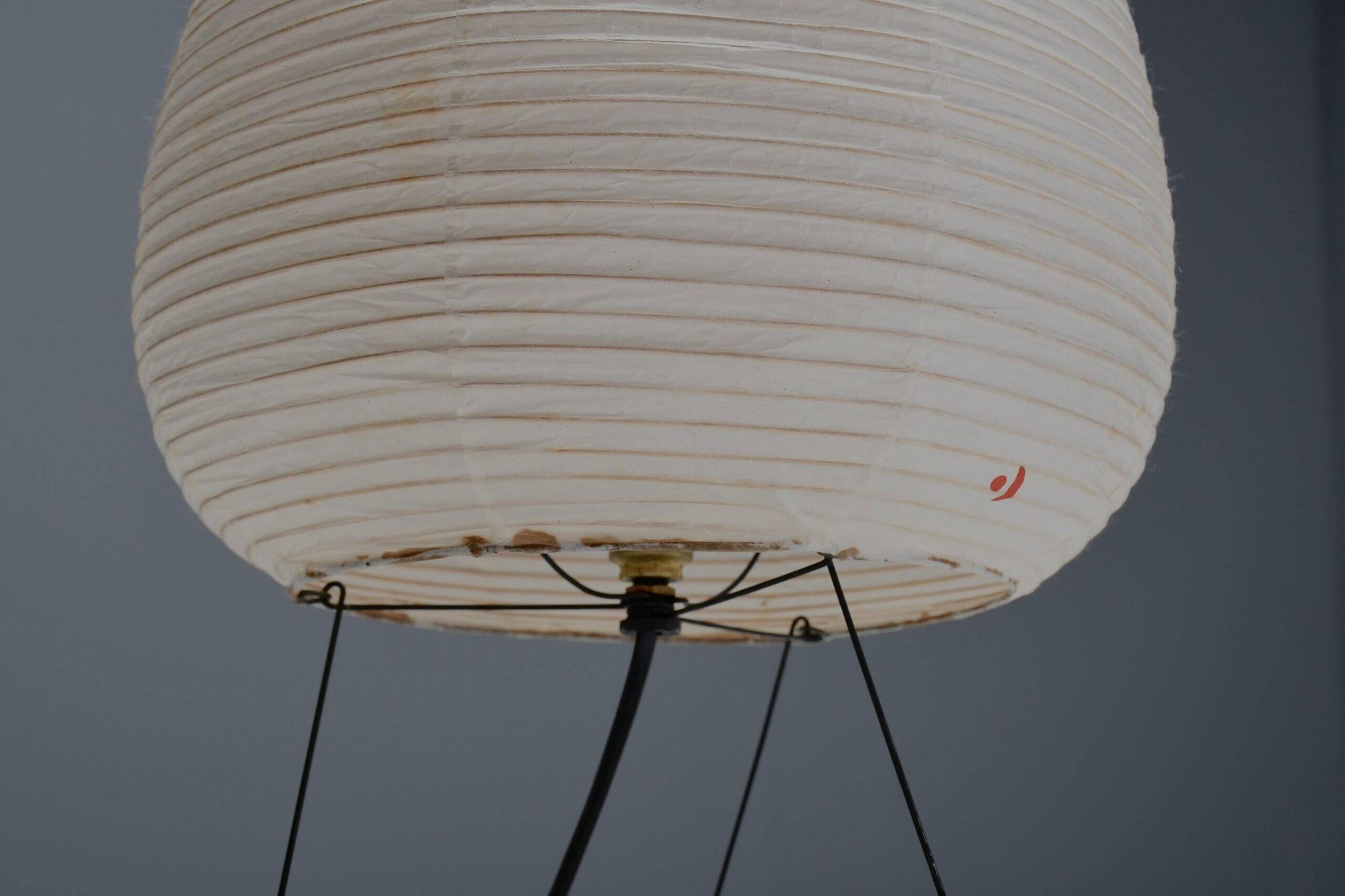 Rare early 1A Akari table lamp by Isamu Noguchi for Ozeki, Japan 1950s