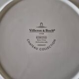 Villeroy and Boch Set of 6 flat plates, Kimono Château model