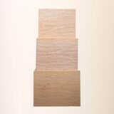 Ensemble de tables gigognes scandinaves