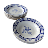 Gien Porcelain plates