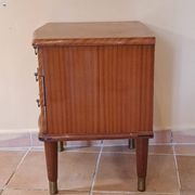 Scandinavian bedside table in mahogany, Norway 1960s