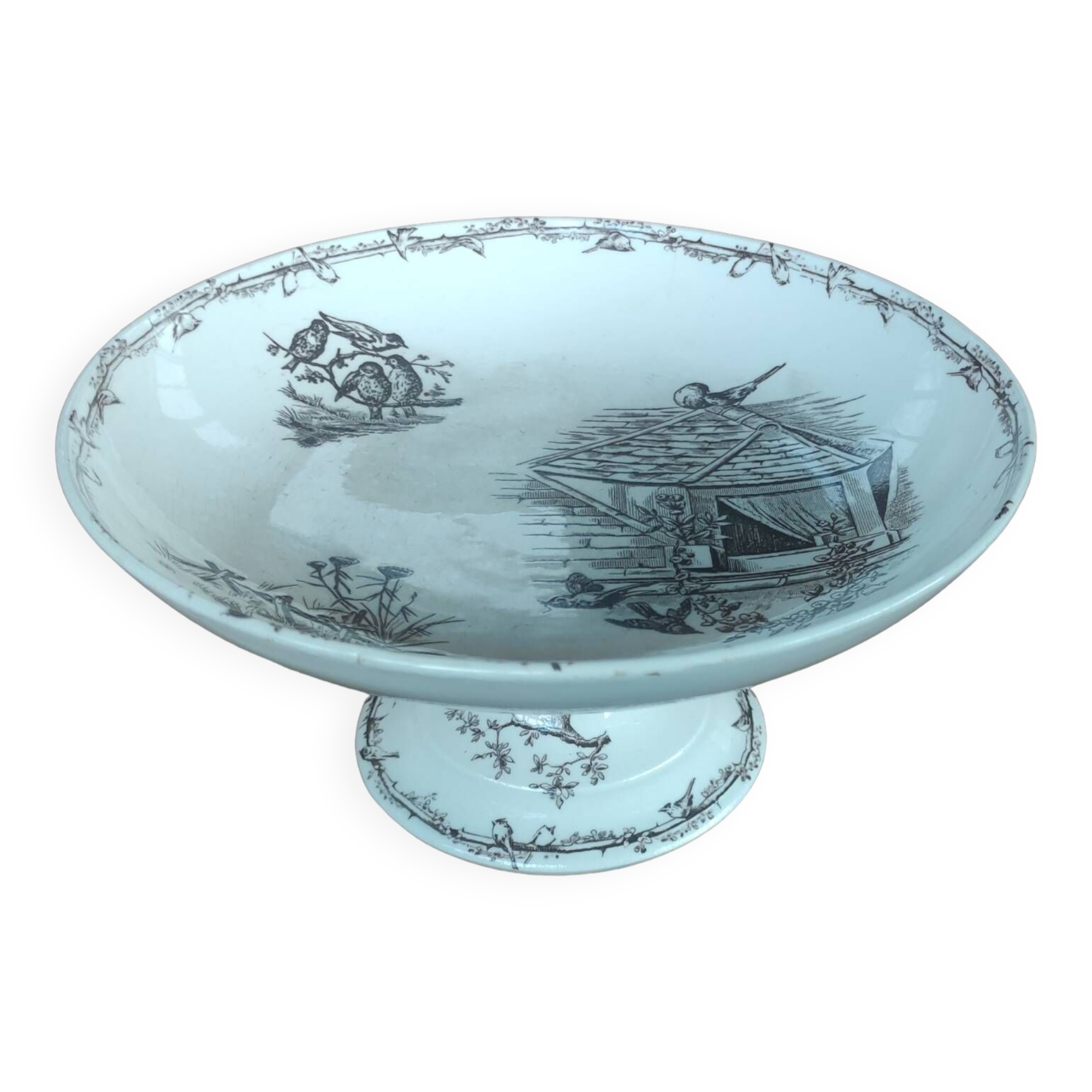 Old fruit bowl terre de fer hb & cie/sepia