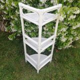 Rattan shelf