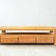 Low solid wood furniture with drawers