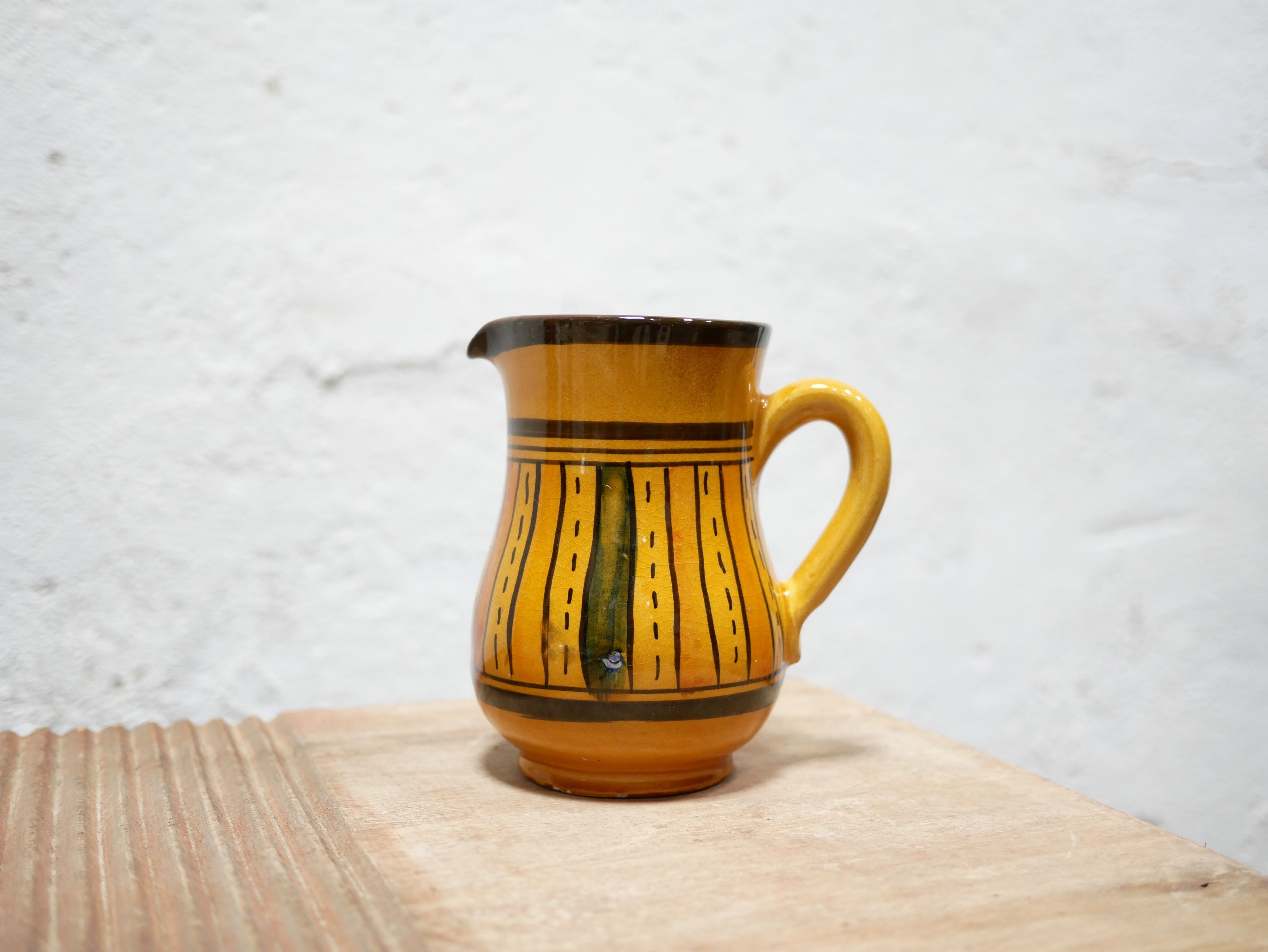 Vintage ceramic pitcher