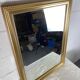 Gold Beveled Mirror