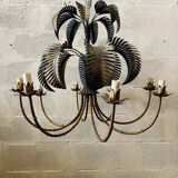 Palm tree chandelier