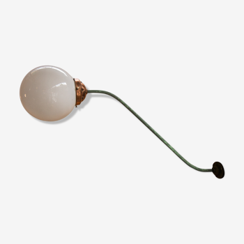 Large swan-neck wall light