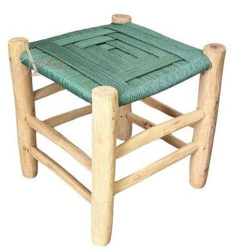 tabouret de bas maroccan vintage