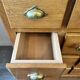 16 drawer counter in solid oak