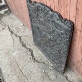 Fireplace plate