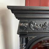 Old wooden display cabinet