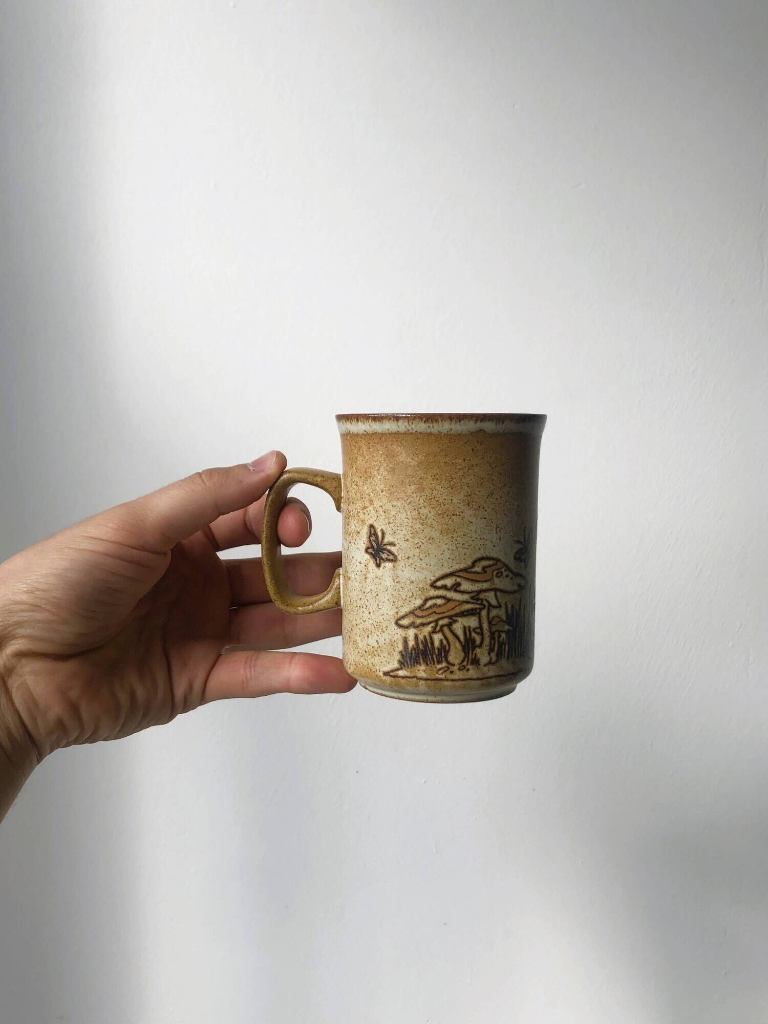 Set of 5 Dunoon ceramic mugs Made in Scotland