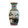Vase en porcelaine de Chine, famille rose