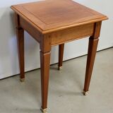 Table end of sofa in solid blond oak – 1950