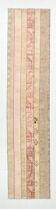 Tapis de couloir persan vintage beige