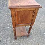 Oak bedside