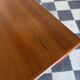 Table danoise en teck HW Klein pour Bramin
