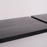 Ebonized Oak Shelving Units Denmark, Niels Gammelgaard 1970s