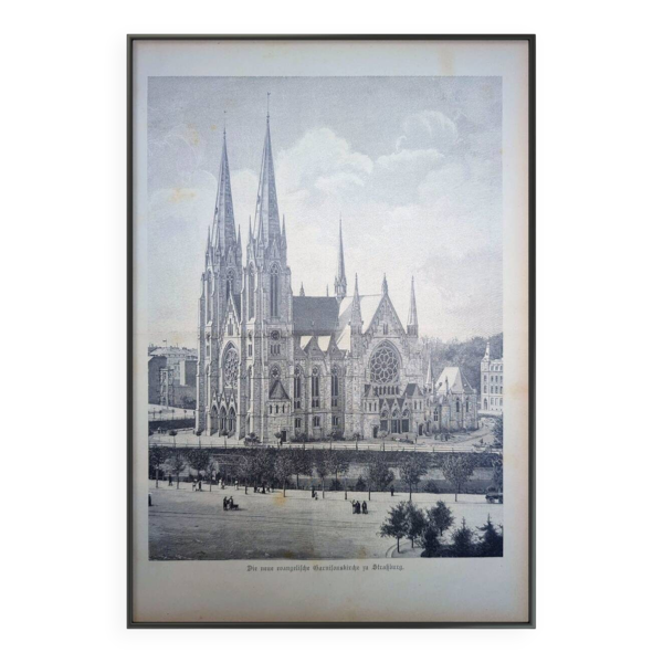 Église Saint-Paul de Strasbourg, imprimée en 1897 — Beyit