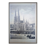 Saint Paul’s Church in Strasbourg, printed in 1897.