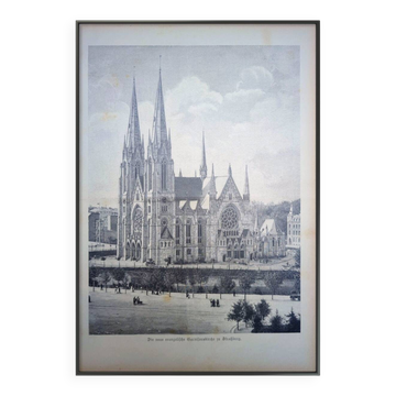 Église Saint-Paul de Strasbourg, imprimée en 1897