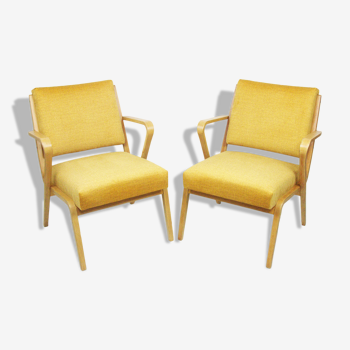 A pair of armchairs by S. Selmanagic, Germany, 1950s