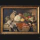 <Still life with pigeons>,painter of the 19th century