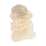 Peau de mouton blanche