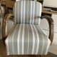 Renovated vintage armchair by a professional