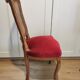 Set of 4 Louis XV style chairs
