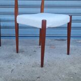 Set of 4 Scandinavian teak chairs
