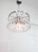 Mid-Century Italian Crystal Teardrop Chandelier, 1960s