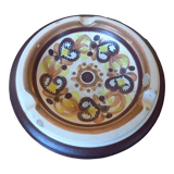 Ashtray empty-pockets HB Henriot Quimper signed André Gallant