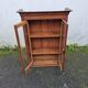Wall display cabinet library