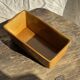 Large ceramic terrine dish in honey and caramel colour H10 L29