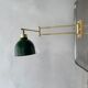 Old lamp wall lamp stem 2 arms vintage