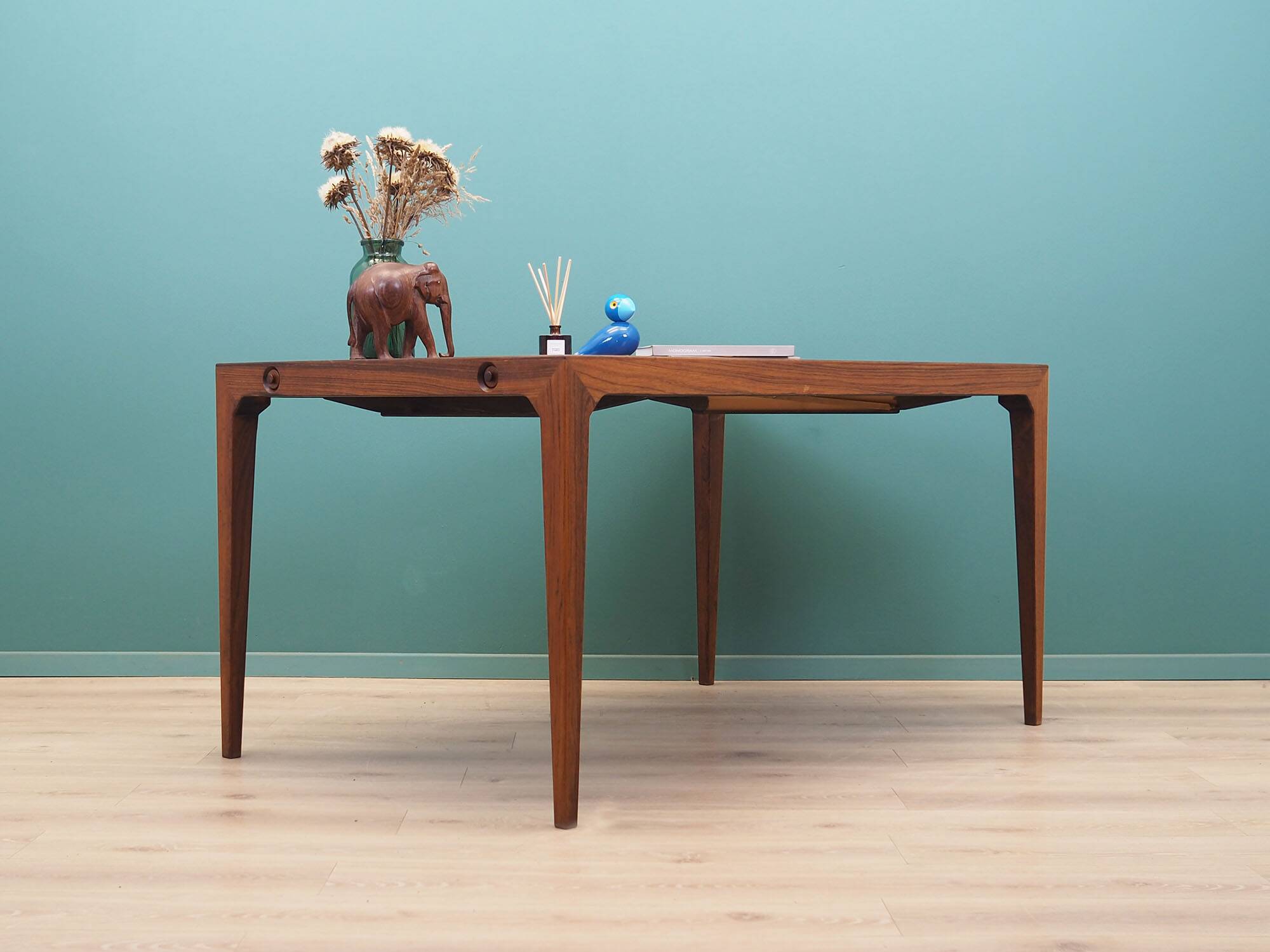 Rosewood table, Danish design, 1960s, designer: Poul Hundevad & Kai Winding