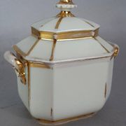 Antique Paris porcelain tête-à-tête coffee service. Very good condition S988