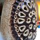 Lampe céramique Fat Lava double éclairage années 60/70