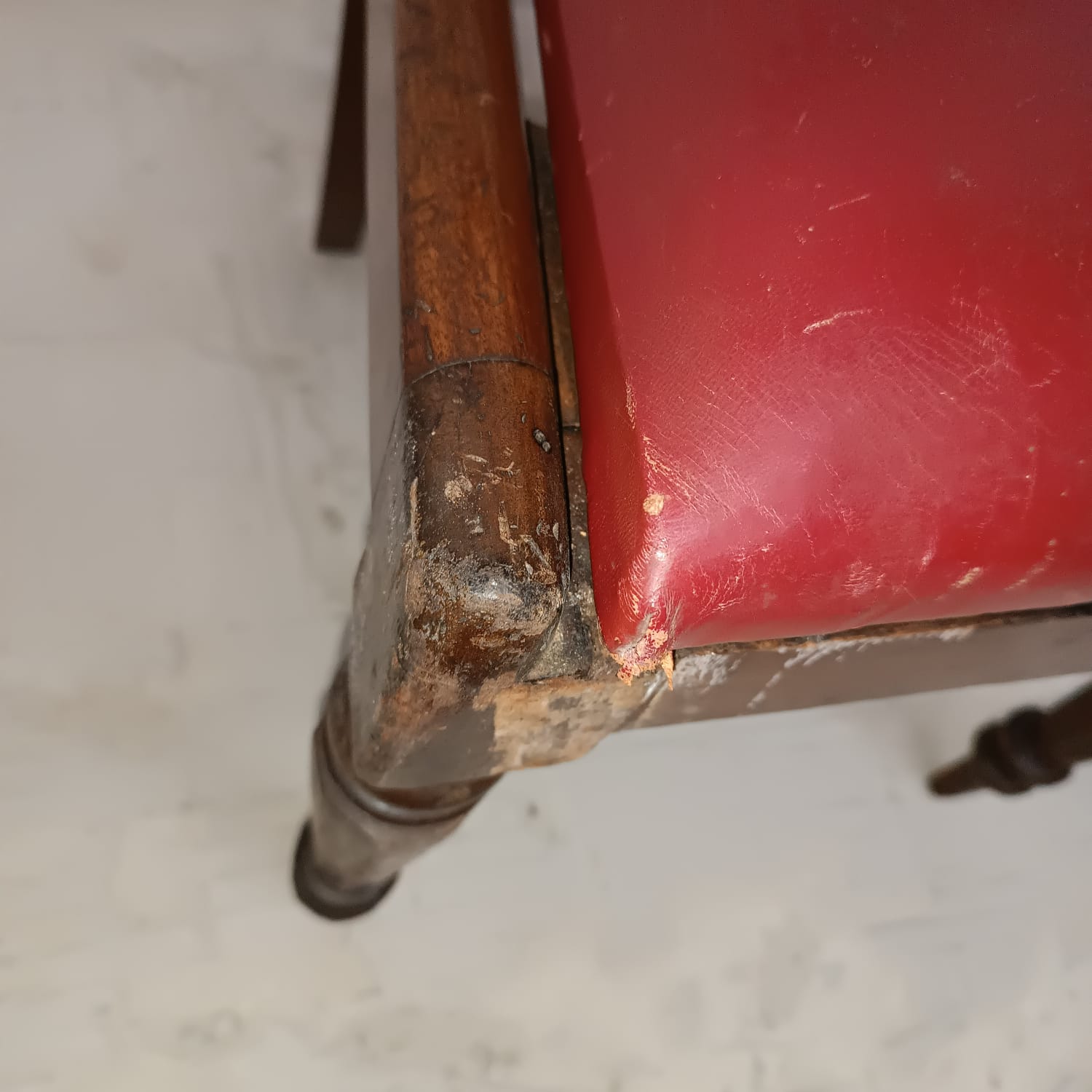 Set of 6 victorian antique dining chairs