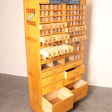 Xl vintage haberdashery 'tubor tubca' by poreye & fils - belgium - 1950's