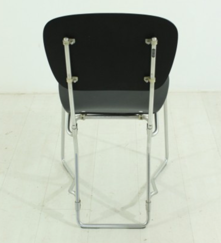Armin Wirth Aluflex folding chair for Ph. Zieringer KG 60s