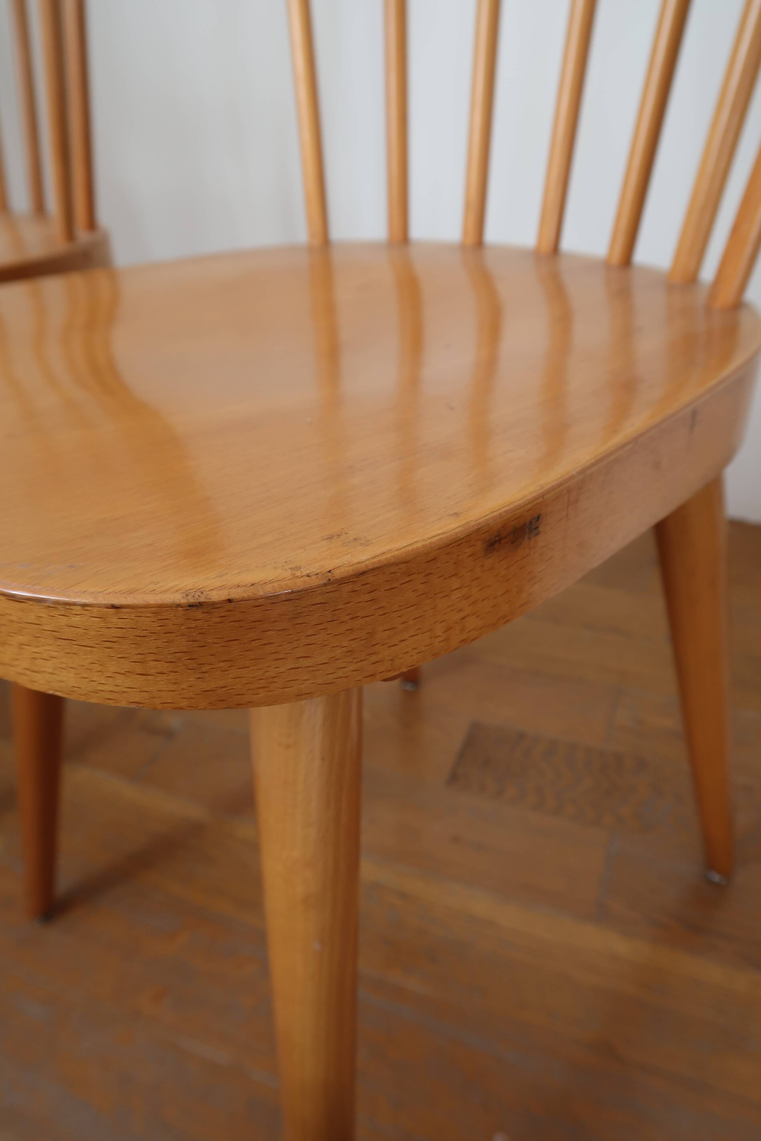 Pair of Scandinavian style chairs