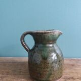 Milk jug pitcher signed Grès Migeon La Borne 60s to 70s
