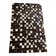 Tapis patchwork en véritable peau de vache 170 × 240 cm