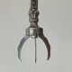 Antique metal sugar tongs