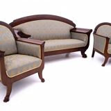 Ensemble de salon Biedermeier, Europe du Nord, vers 1880.