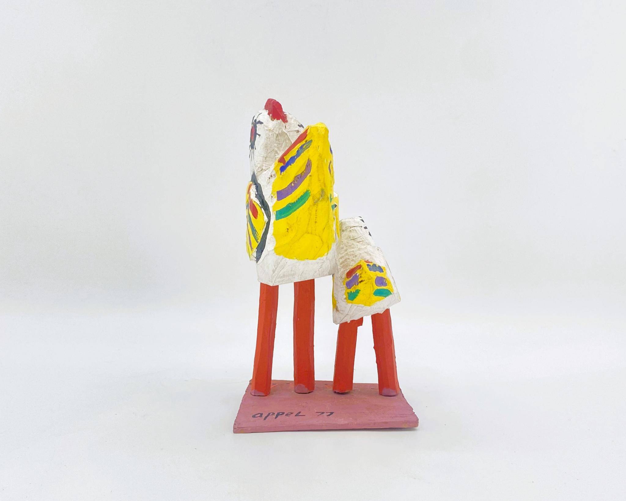 Sculpture Birds by Karel Appel