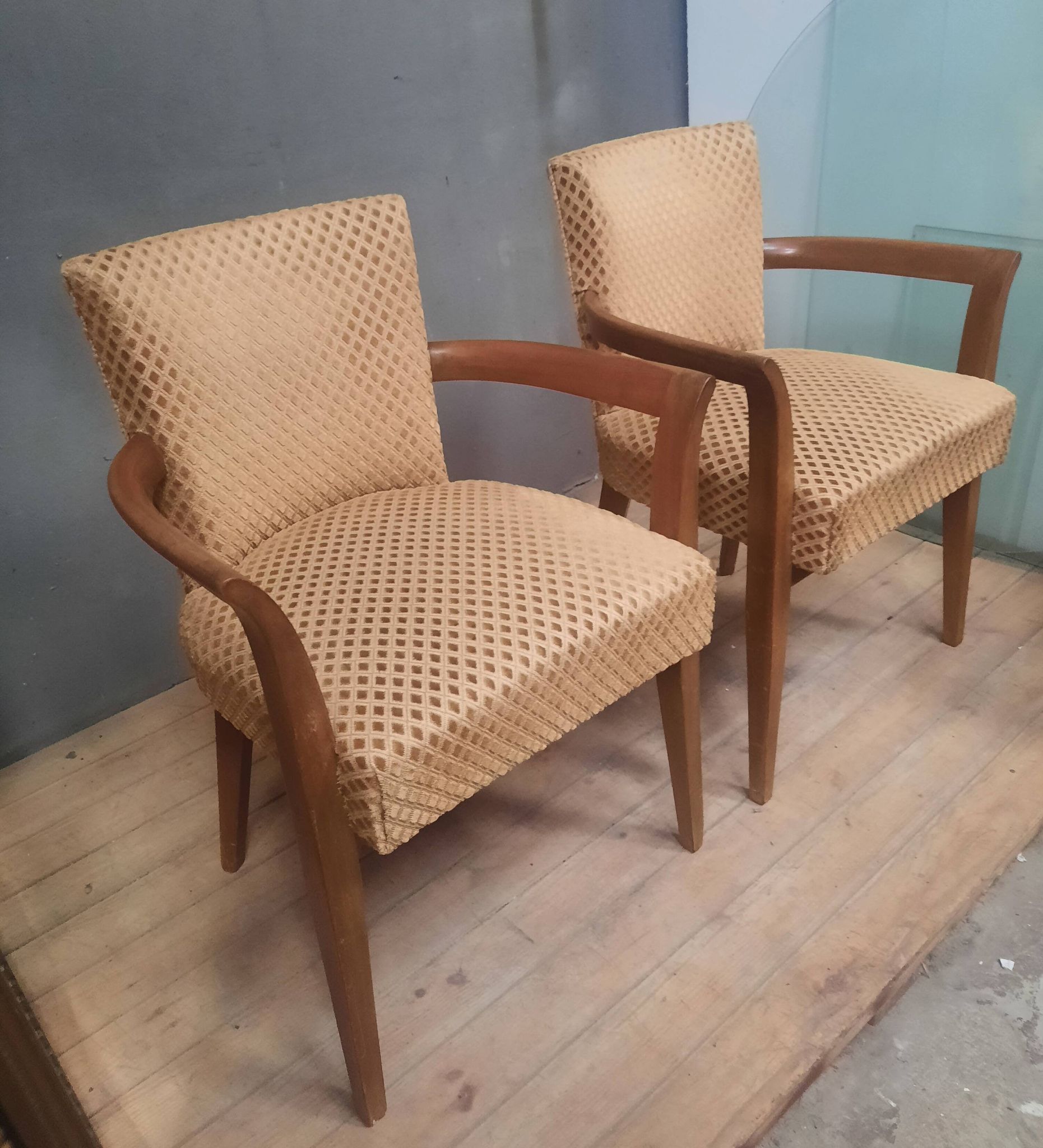 Paire de fauteuil  bridge